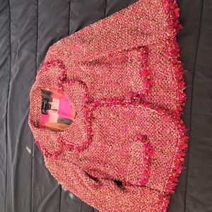 Multicolored Knit Jacket